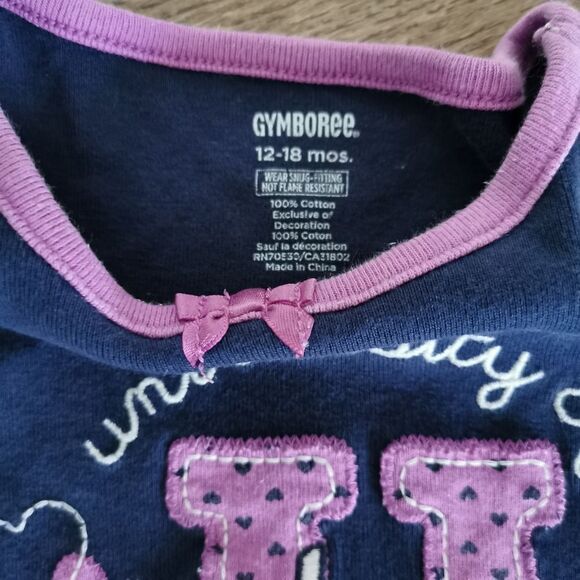 2/$15 Gymboree girls pajama 12-18 m - Picture 3 of 3